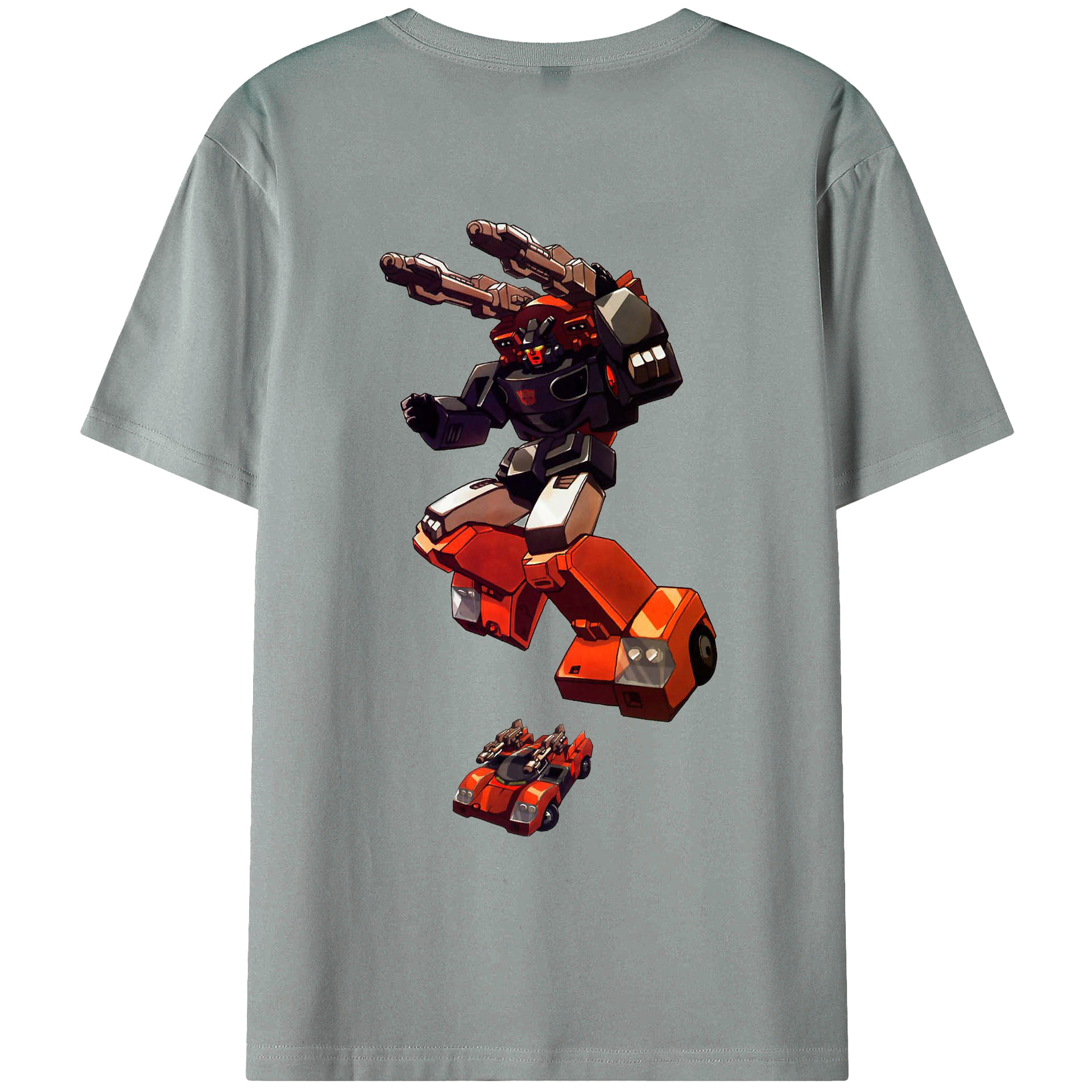 （画像用）  綿100％ メンズ半袖Tシャツ（バックプリント） 通気性